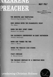 Title Page of Nazarene Preacher