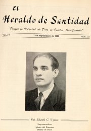 Portada, Lyle Eldred Prescott, Superintendente de la obra nazarena en Cuba