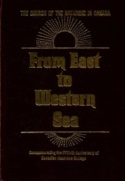 Cover of book From East to Western Sea