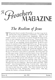 Title Page of Preacher's Magazine