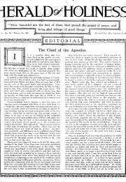Title Page of Herald of Holiness - January 2, 1918