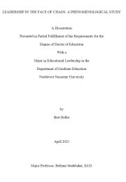 Dissertation title page