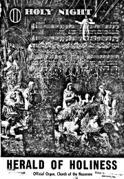 Title Page of Herald of Holiness - December 11, 1950