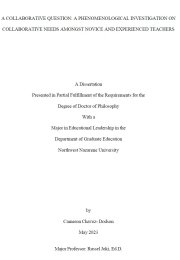 Dissertation title page