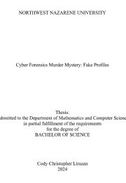 Thesis title page