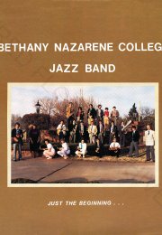 Bethany Nazarene College Jazz Band Just the Beginning...