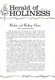 Herald of Holiness - April 8, 1959
