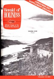 Herald of Holiness - November 13, 1963