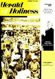 Herald of Holiness - January 22, 1964