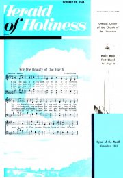 Herald of Holiness - October 28, 1964