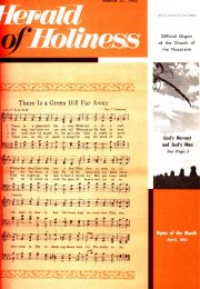 Herald of Holiness - March 31, 1965