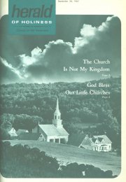 Herald of Holiness - September 20, 1967