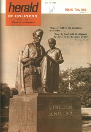 Herald of Holiness - June 11, 1969
