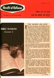 Herald of Holiness - December 10, 1969