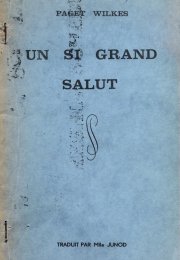 Un si grand salut