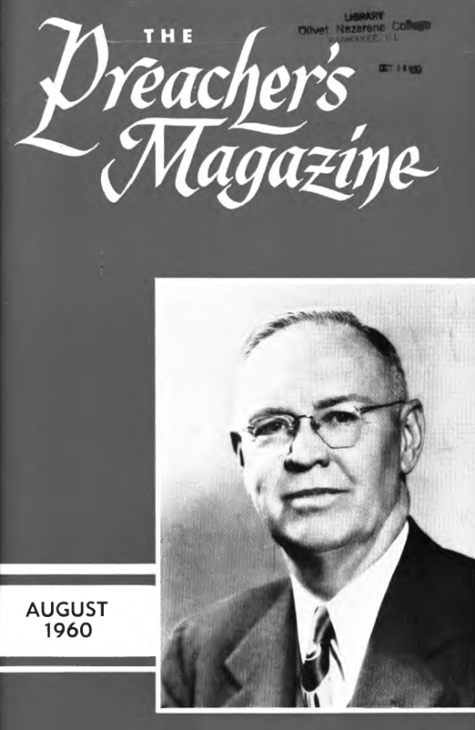 Cover of Preacher's Magazine Photo of Stephen S. White
