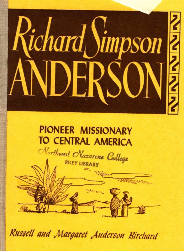 Cover of Book Richard Simpson Anderson