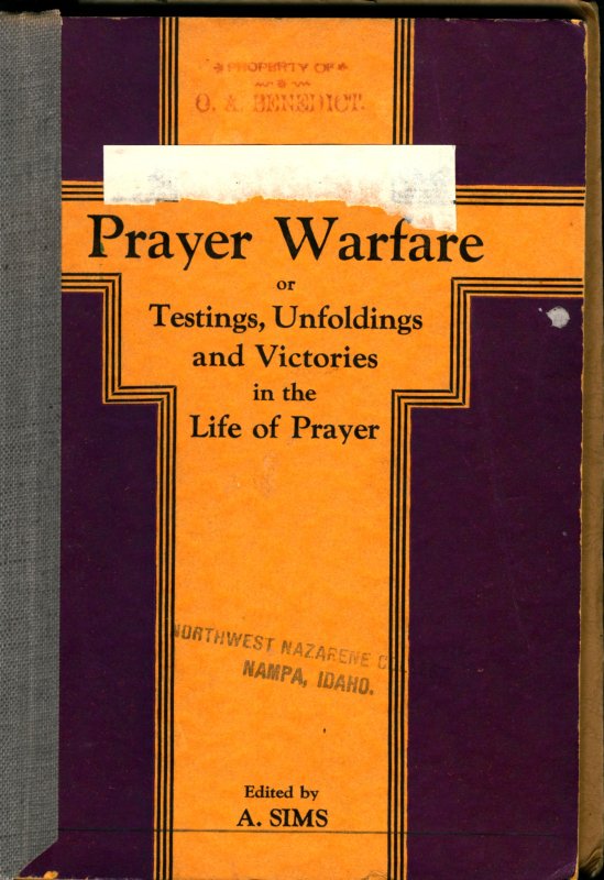 Book cover image - Prayer Warfare