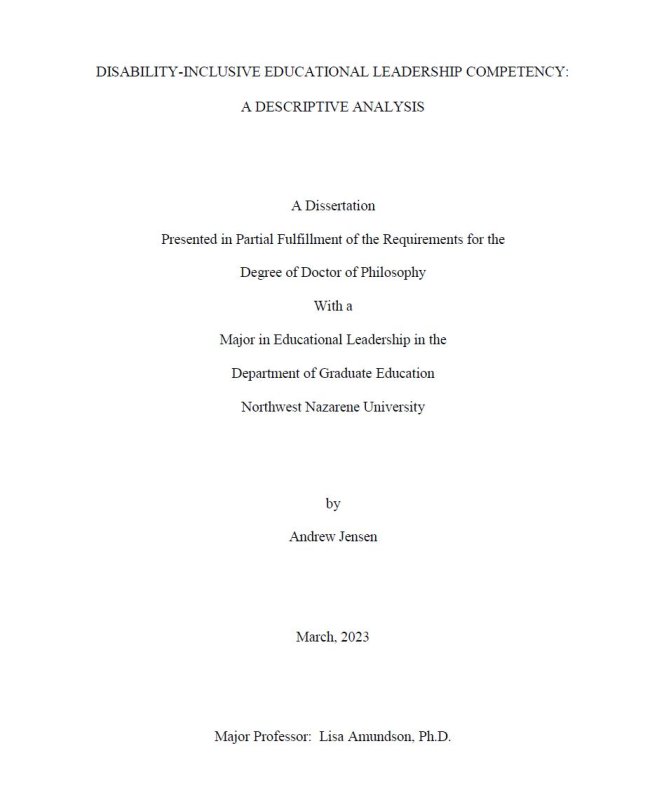 Dissertation title page