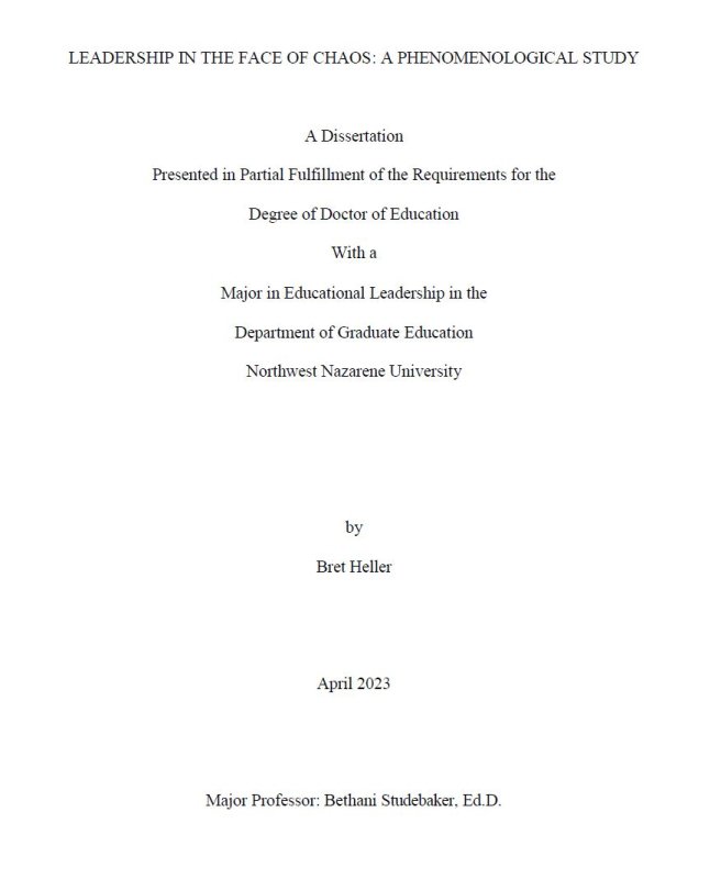 Dissertation title page