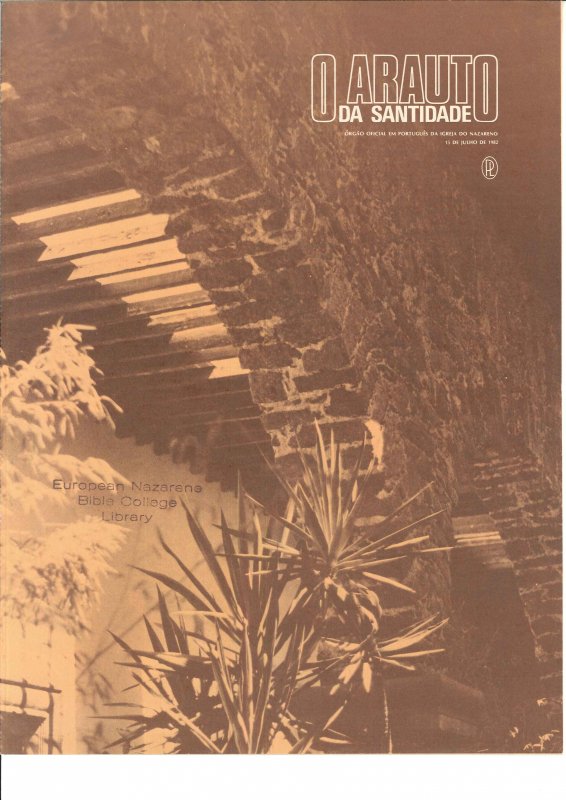 O ARAUTO DA SANTIDADE - 15 DE JULHO DE 1982