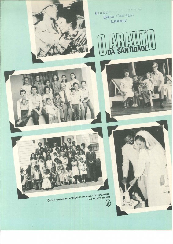 O ARAUTO DA SANTIDADE - 1 DE AGOSTO DE 1982