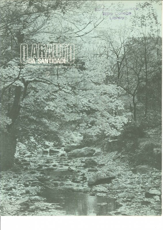 O ARAUTO DA SANTIDADE - 15 DE MAIO DE 1984