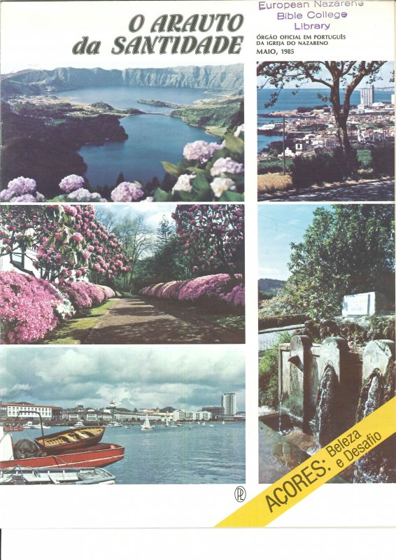 O ARAUTO DA SANTIDADE - MAIO 1985