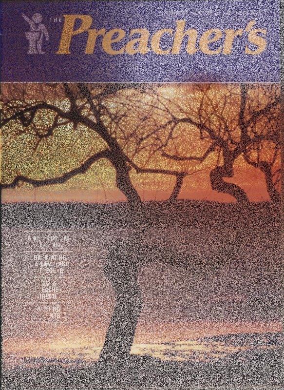 Preacher's Magazine Volume 69 Number 1, September, October, November, 1993