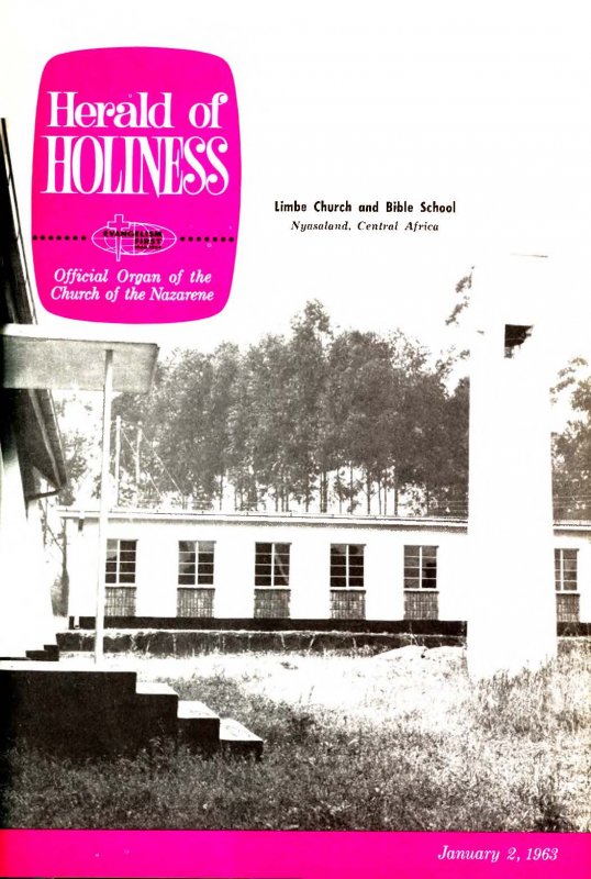 Herald of Holiness - January 2, 1963