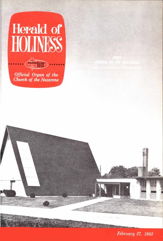 Herald of Holiness - February 27, 1963