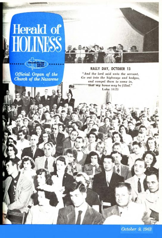 Herald of Holiness - October 9, 1963