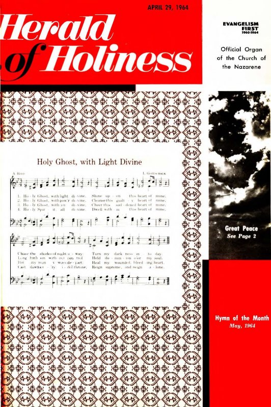 Herald of Holiness - April 29, 1964