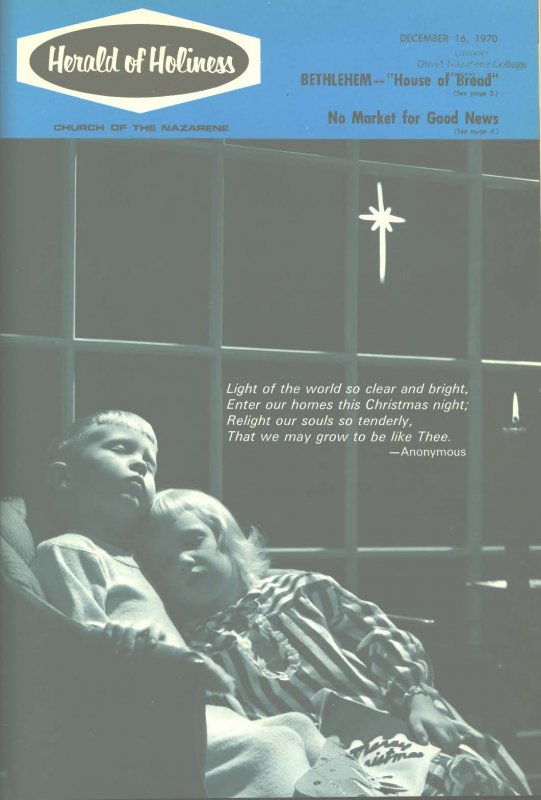 Herald of Holiness - December 16, 1970