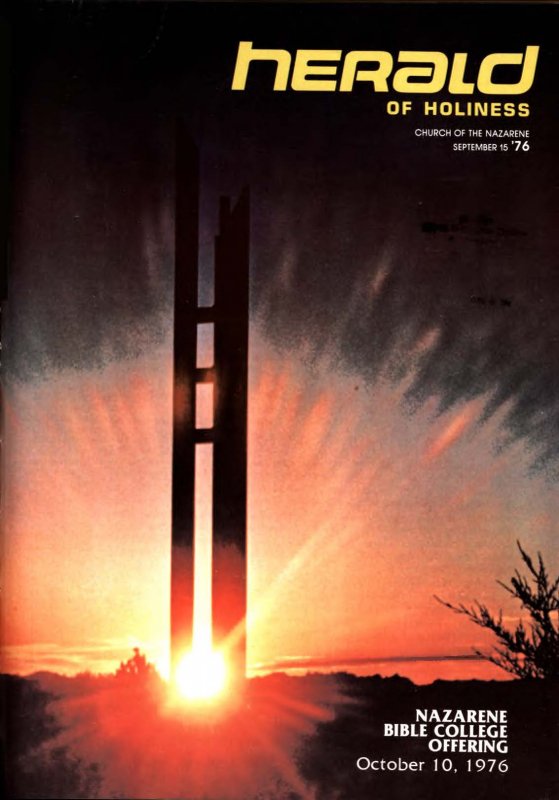Herald of Holiness - September 15, 1976