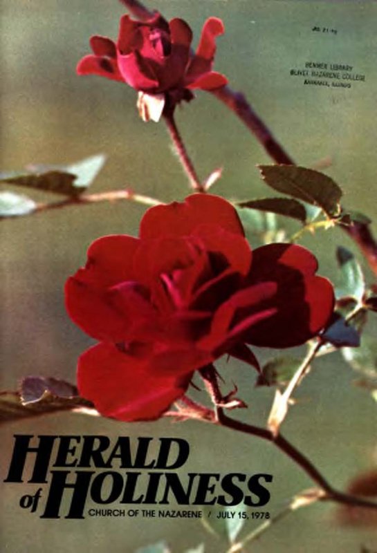 Herald of Holiness - July 15, 1978